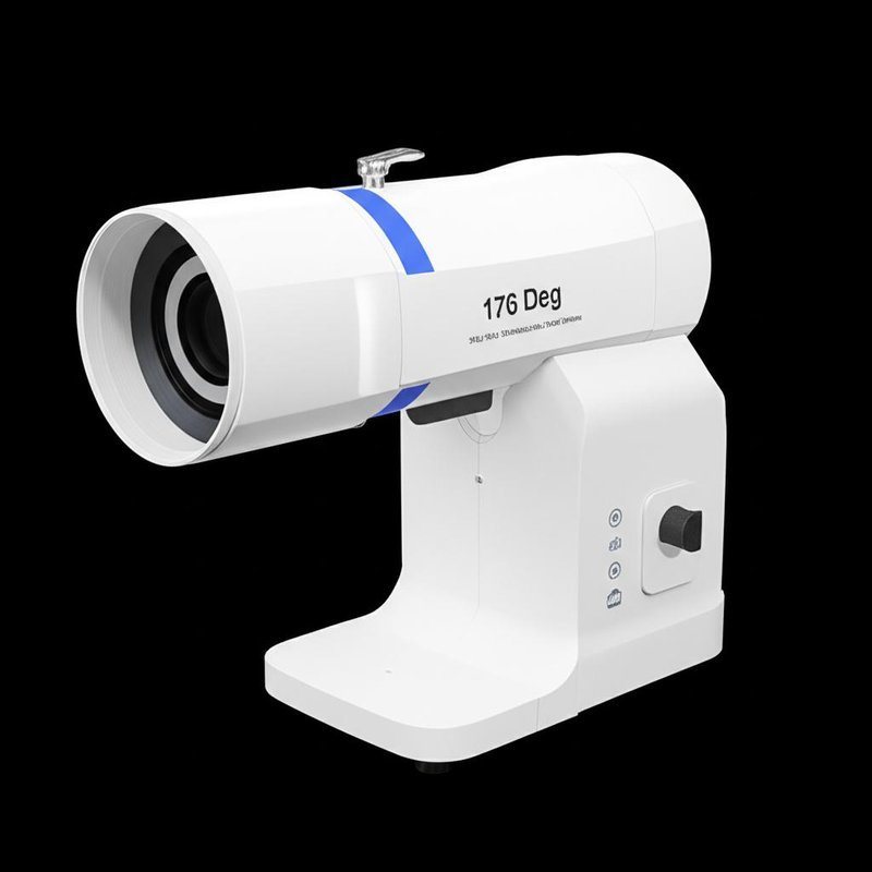 8μm Optical Resolution Wide Field Fundus Camera with 27-inch HD Color Monitor and Automatic Focus for Ophthalmic Diagnostics